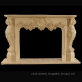 Customized design Italian Marble Natural Marble Fireplace Mantel